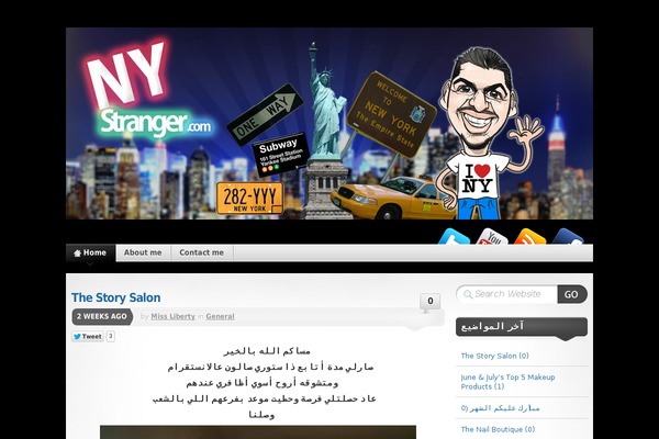 Mystique theme site design template sample