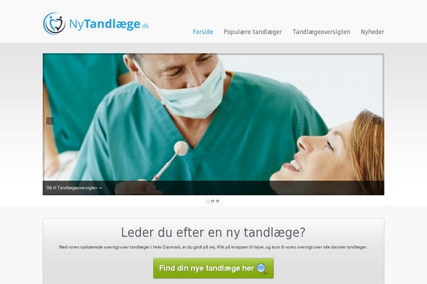 nytandlaege.dk site used Listify