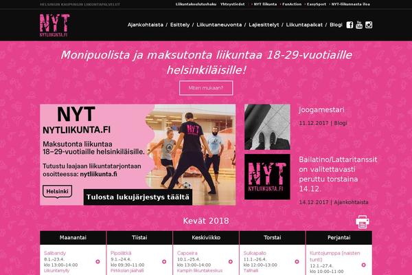 nytliikunta.fi site used Nyt