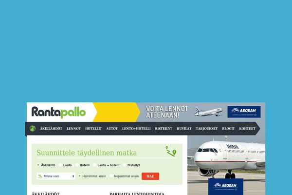 nytmatkaan.fi site used Rantapallo2023