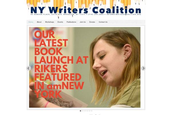 nywriterscoalition.org site used Nywriterstheme