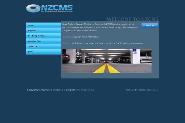 nzcms.co.nz site used Nzcms