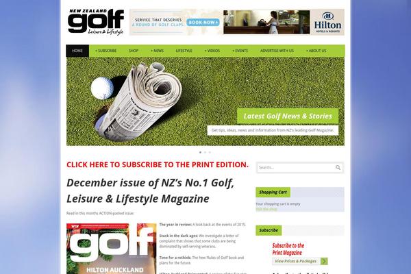 nzgolfmagazine.co.nz site used Megazine v1.06