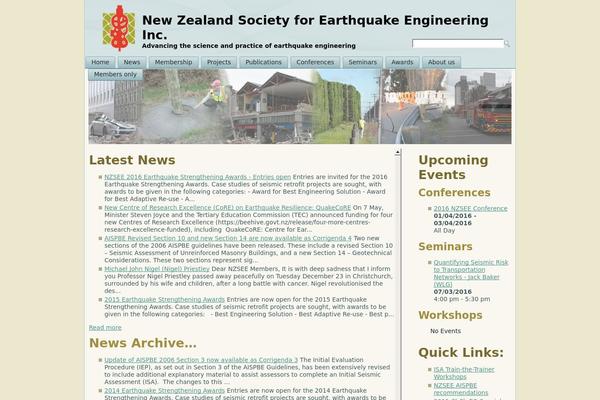 nzsee.org.nz site used Nzsee_v3a