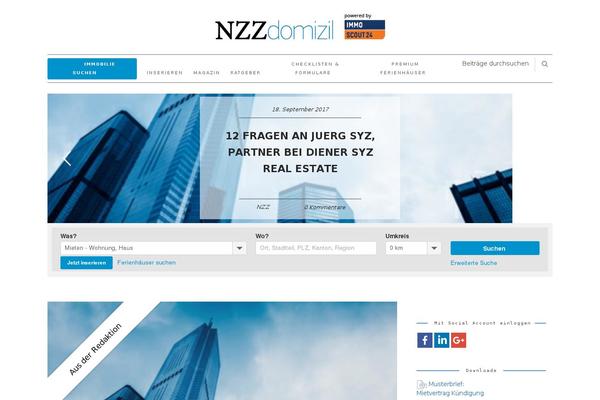 nzzdomizil.ch site used Journey-child