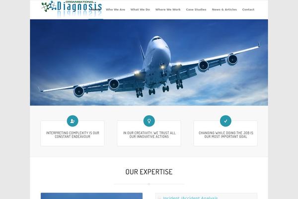 Enfold theme site design template sample