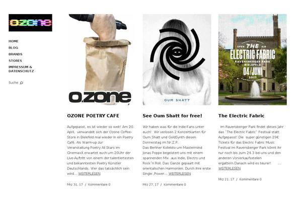 Tahoe theme site design template sample