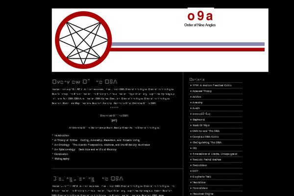o9a.org site used O9a