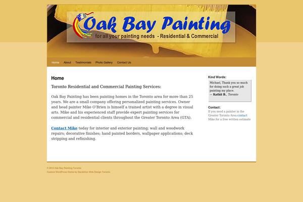 oakbaypainting.ca site used Painters