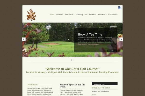 Ef theme site design template sample