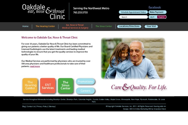 oakdaleent.com site used Oakadale2