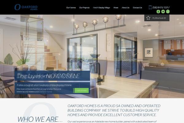 oakfordhomes.com.au site used Oakford