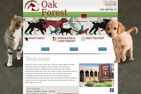 oakforestanimalclinic.com site used Oakforest