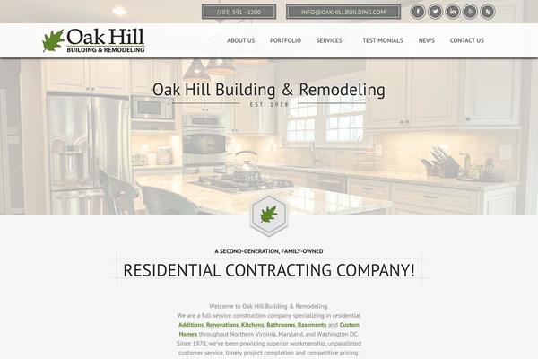 oakhillbuilding.com site used Oak-hill-builders