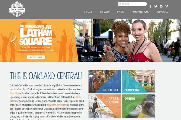 oaklandcentral.com site used Oaklandcentral