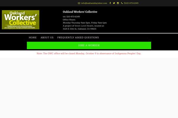 Advocator theme site design template sample