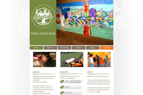 oaklandleaf.org site used Oaklandleaf