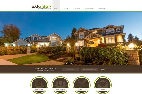 oakridgeelectric.com site used Ore