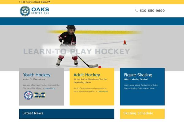 oakscenterice.com site used Oaks