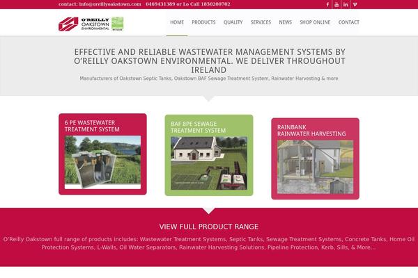 oakstownseptictanks.com site used Oakstown