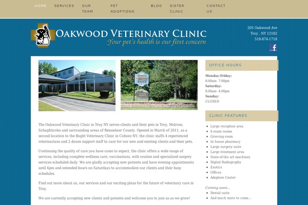 oakwoodvetclinic.com site used Boght-vet-clinic