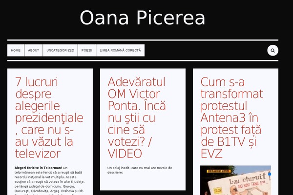 oanapicerea.com site used Pisces-master