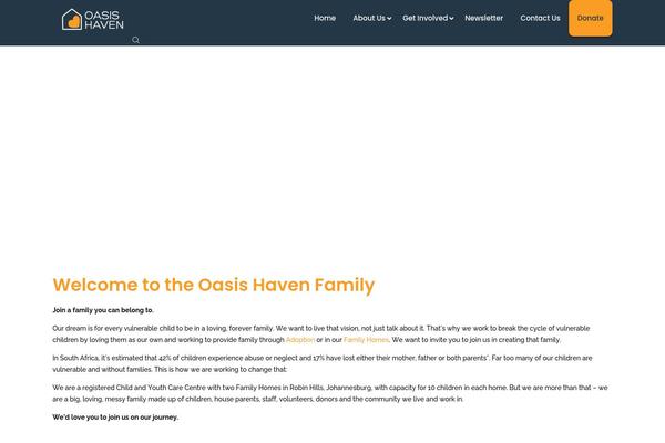 oasishaven.org site used Mission-child