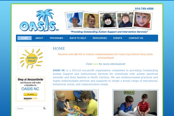 oasisnc.org site used Oasis