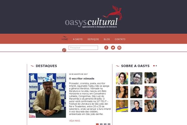 oasyscultural.com.br site used Oasys