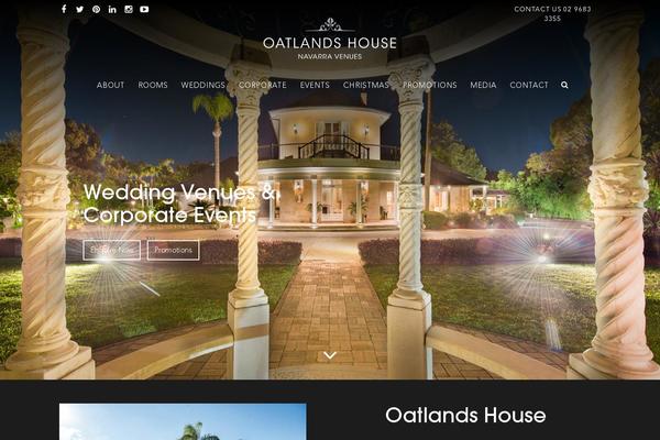 oatlandshouse.com.au site used Navarra-theme