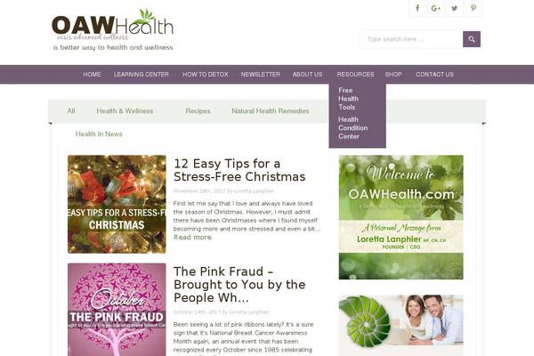 oaw theme websites examples