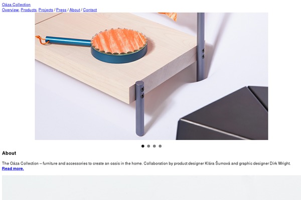 oazacollection.com site used Oaza-2014