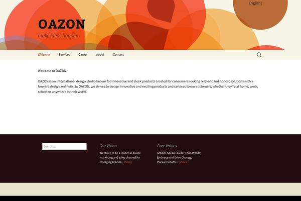 oazon.com site used Startup2013