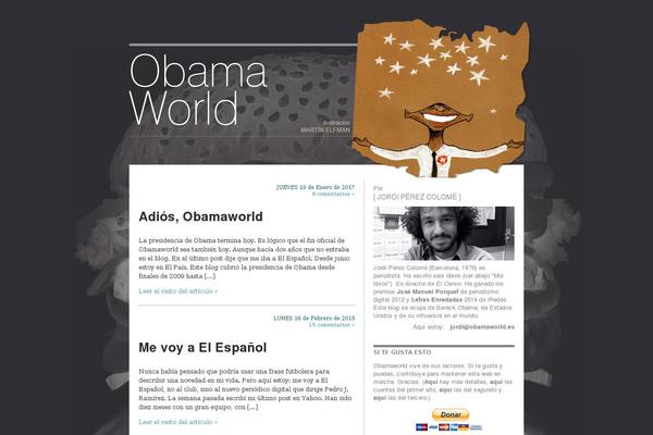 obamaworld.es site used Obama-world