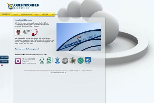 oberndorfer-druckerei.com site used Circleprinters