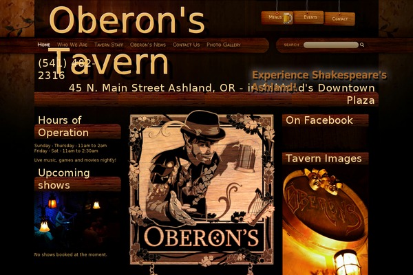 oberonstavern.com site used A-oberons