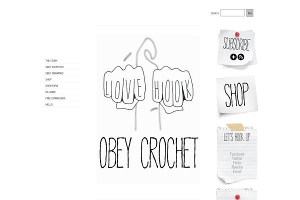 obeycrochet.com site used Oulipo