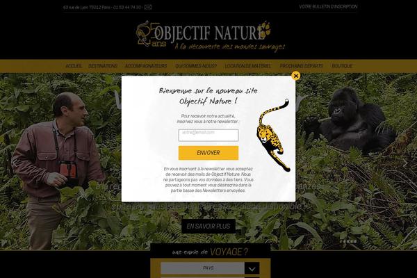 objectif-nature.com site used Onature