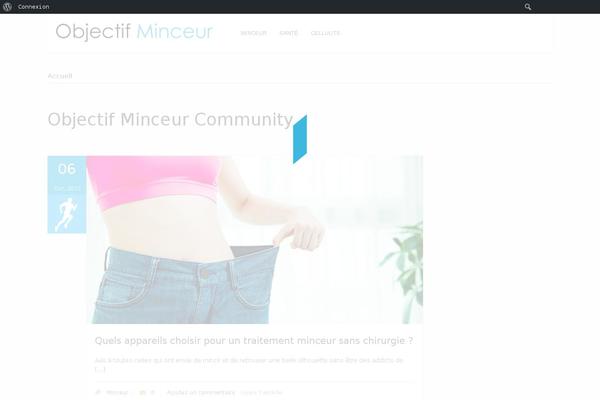 objectifminceur.com site used Socialchef-v1.11