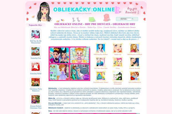 obliekacky.sk site used Default3col