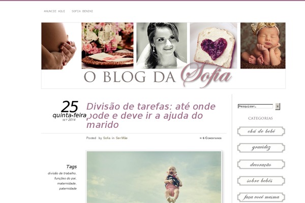 oblogdasofia.com site used Chateau Theme