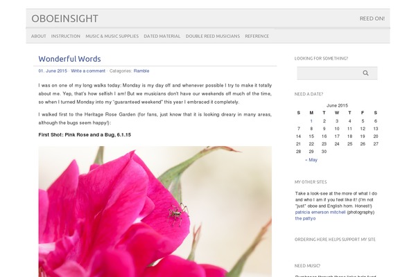 oboeinsight.com site used picolight