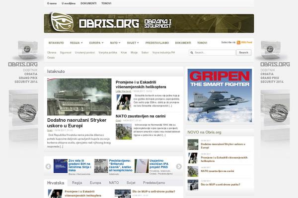 obris.org site used Cadabrapress