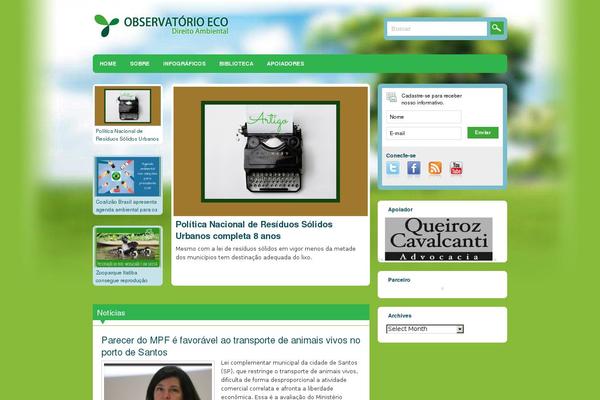 observatorioeco.com.br site used Tema-oe