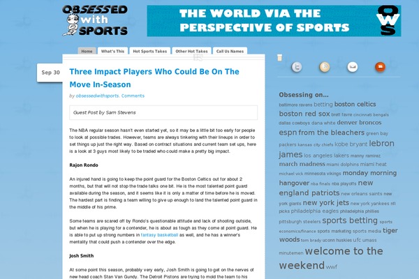obsessedwithsports.com site used Ows