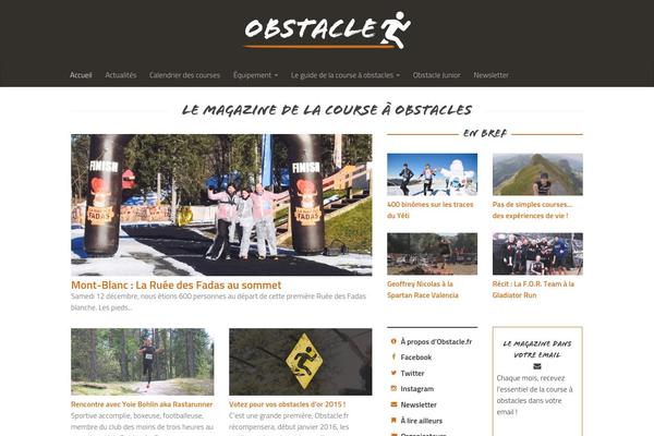 obstacle.fr site used Look