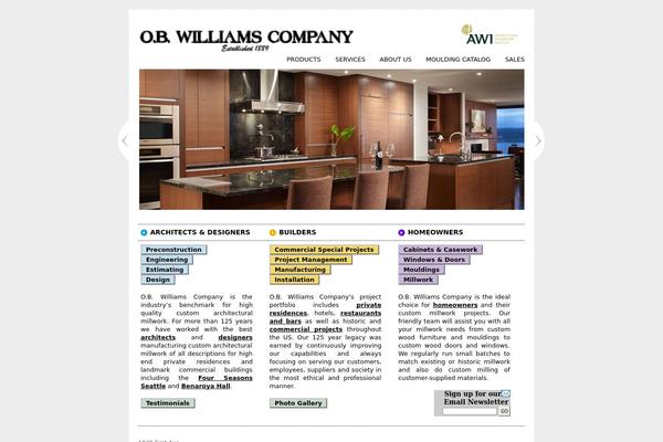 obwilliams.com site used Nautilius