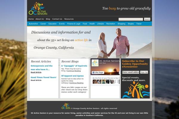 ocactiveseniors.com site used Ocactiveseniors1.1