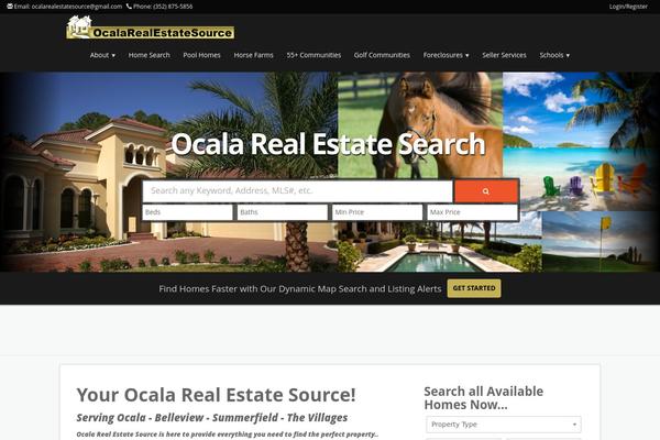 ocalarealestatesource.com site used Spoton-homesearch-theme