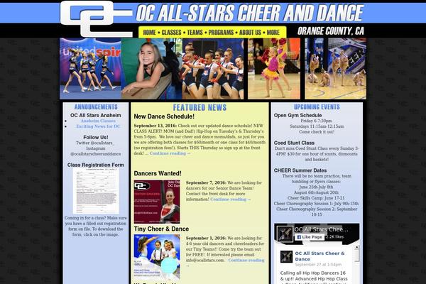 ocallstars.com site used Octheme